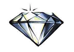 Symbol für das Diamant Show Package