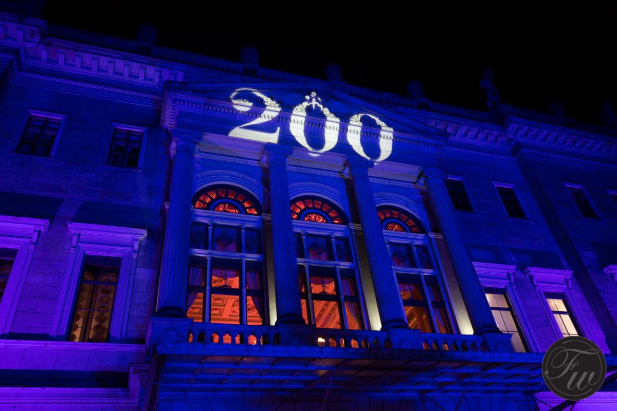 Gebäude Projektion 200