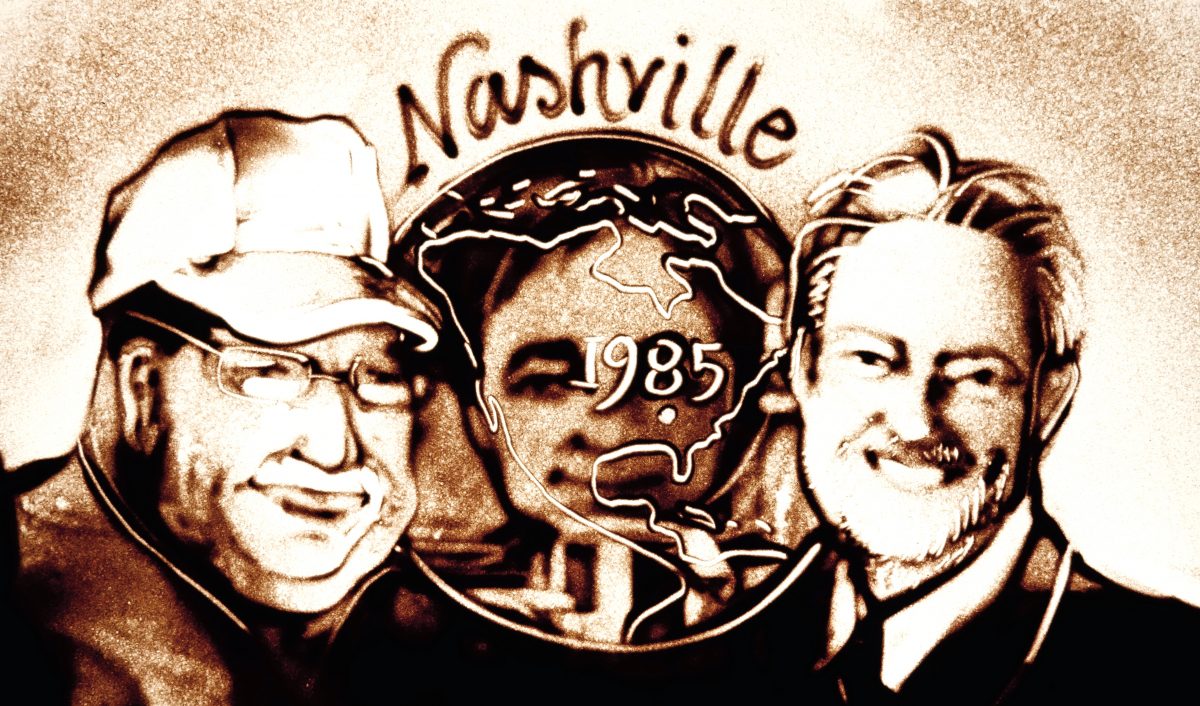 Nashville Sandbild - Sandmalerei Frauke Menger